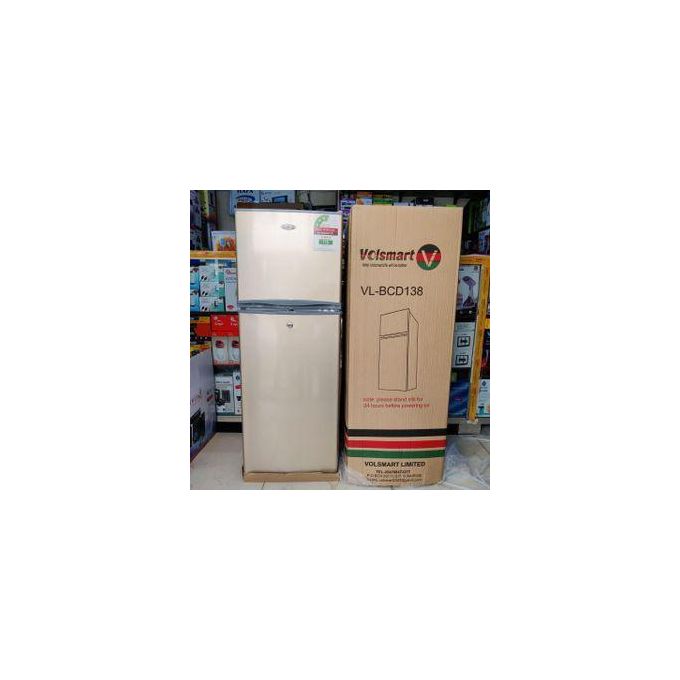 138Litres Double Door Fridge with Gift (Fridge guard)
