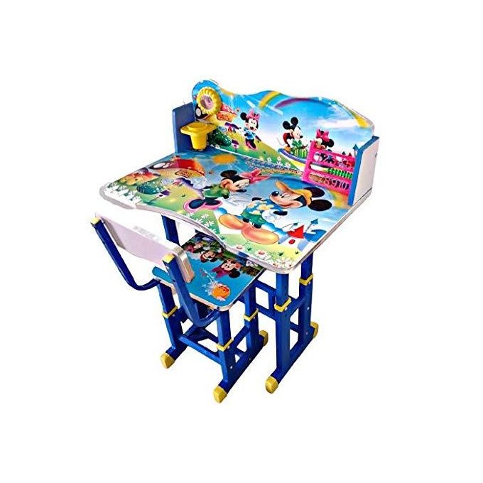 Adjustable Kids Study Table And Chair