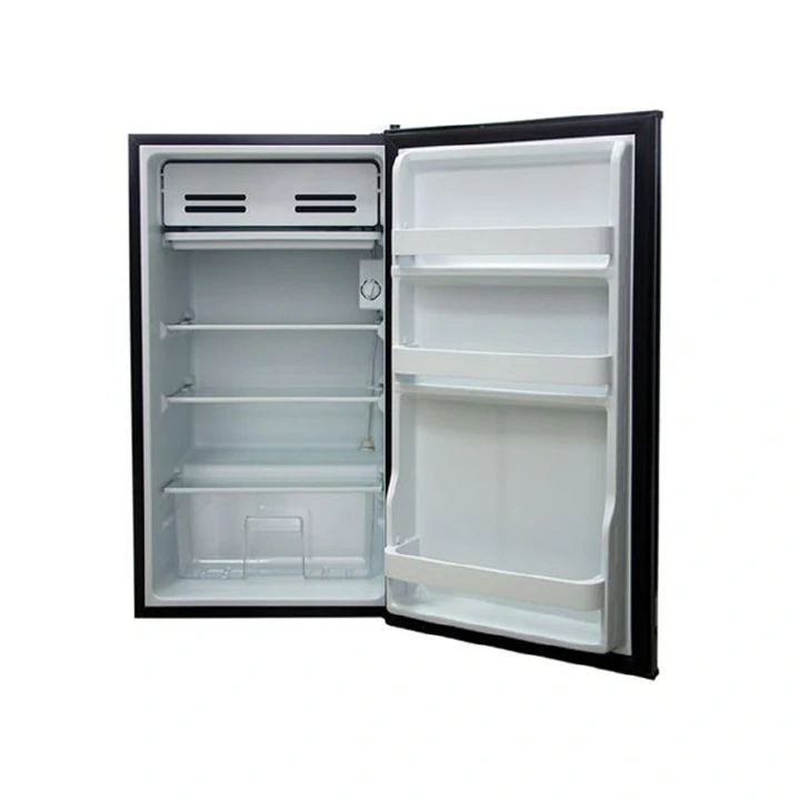 Bruhm 90 Litres fridge single door Energy Saving BFS-90MD Refrigerator Silver Energy Efficient Adjustable Shelves Spacious Freezer Compartment Reversible Door Low Noise Operation 1 Yr Wrty
