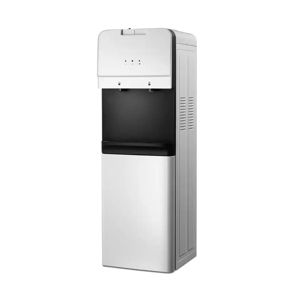 Bruhm Hot And Normal Free Standing Water dispenser BDS-HN553 100-240V/50/60Hz With Storage Cabinet Perfect For Home And Office use   Automatic water temperature control Over Heat protection
