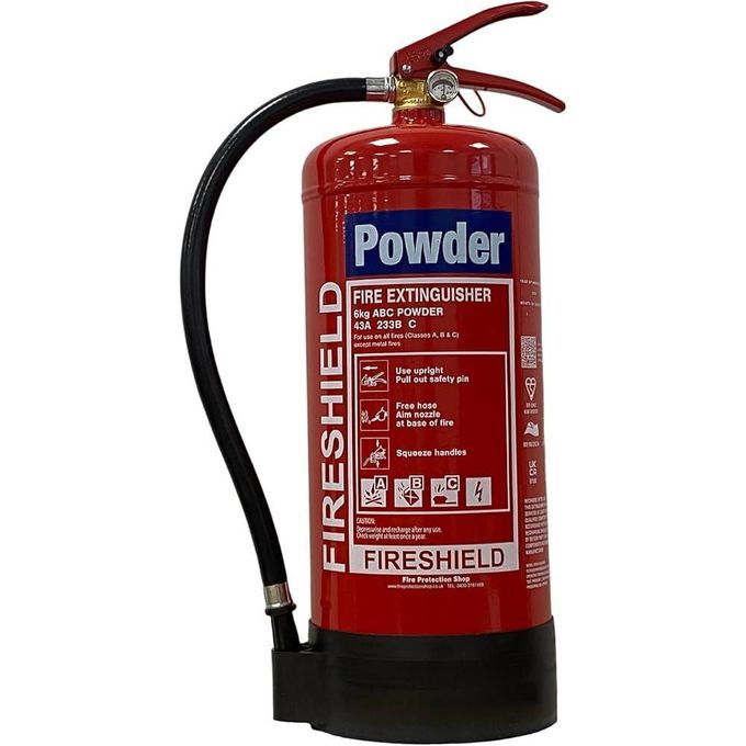 6KG Dry Powder Fire Extinguisher | Reliable ABC Fire Protection for Homes, Offices & Industrial Use