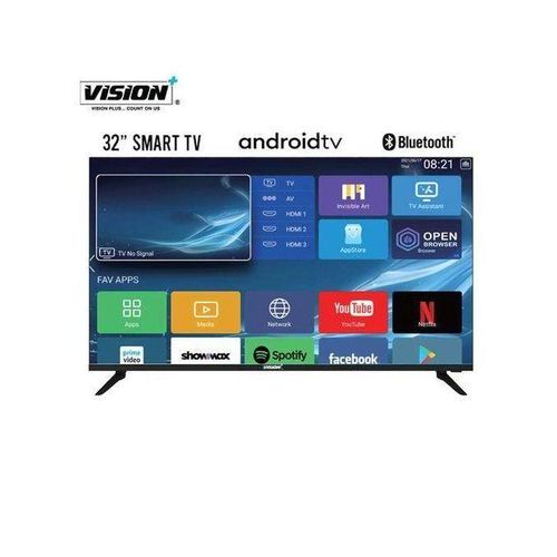 Vision Plus 32" Inch, BLUETOOTH, FRAMELESS, SMART ANDROID TV