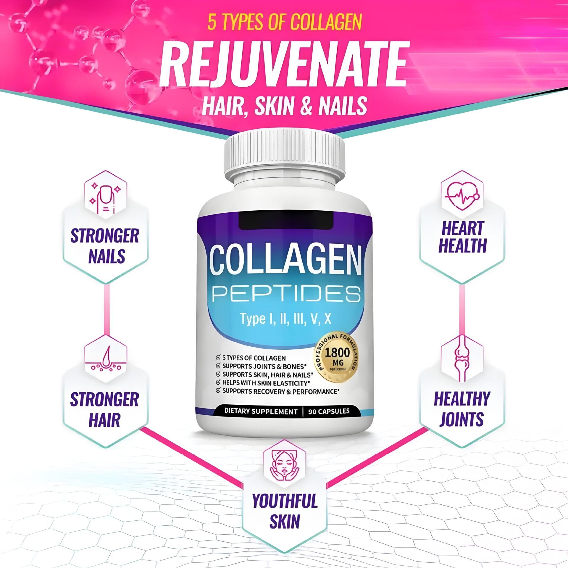 Collagen Capsules Body Energy Supplement    Collagen Capsules Body Energy Supplement
