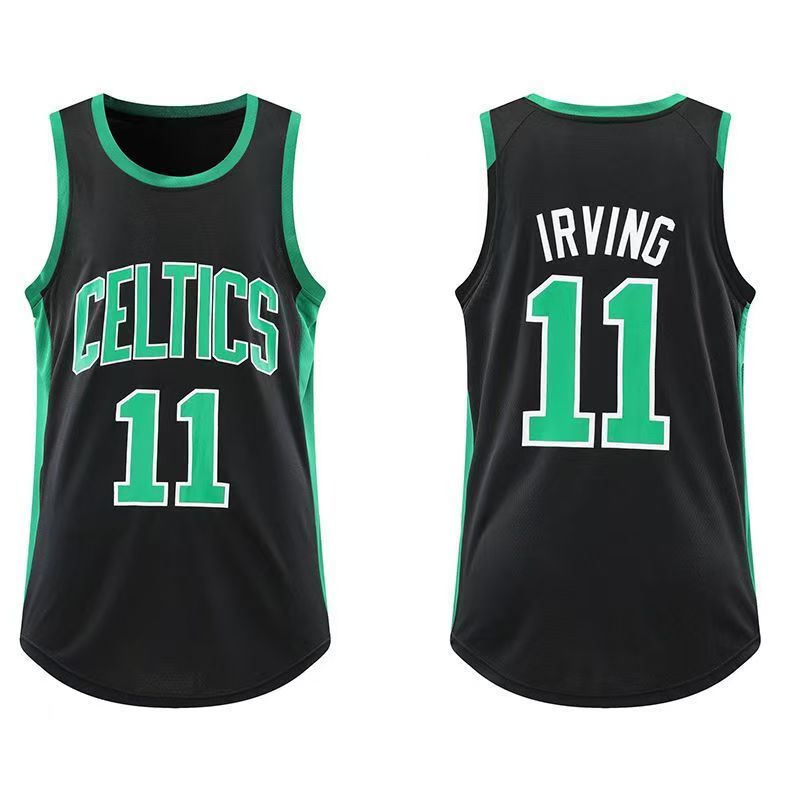 Irving jersey, Kyle Bucks letter song, Bulls Warriors 11 #Brunson embroidered sports casual basketball uniform for men