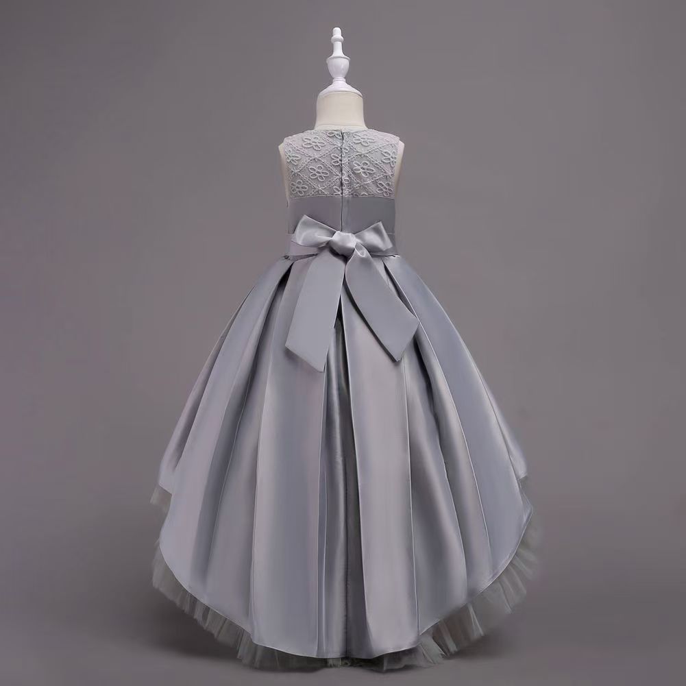 Party Girls Dress Elegant Christmas Performance Kids Dresses For Girls Clothes Children Princess Kids Wedding Dress