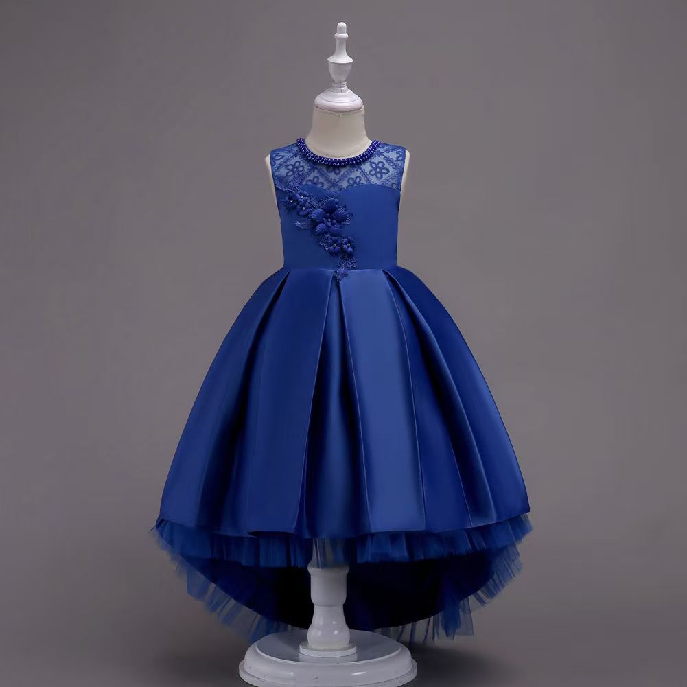 Party Girls Dress Elegant Christmas Performance Kids Dresses For Girls Clothes Children Princess Kids Wedding Dress