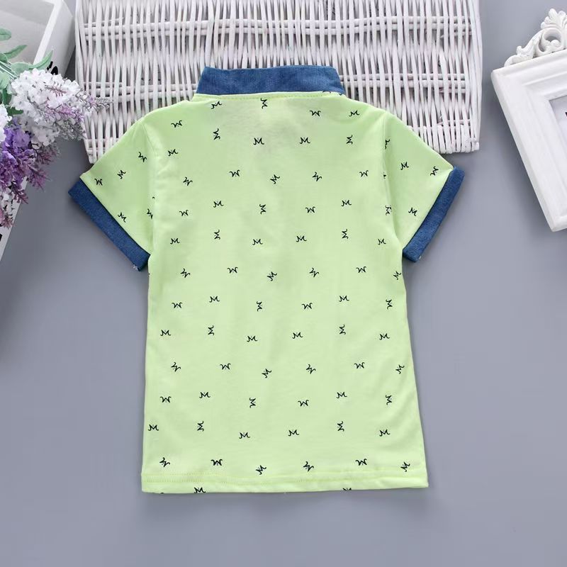 2 pcs Children Boys Clothing Sets Baby Boys Top + shorts Summer Set Toddler Kids Tracksuit Clothes Sport suit Set