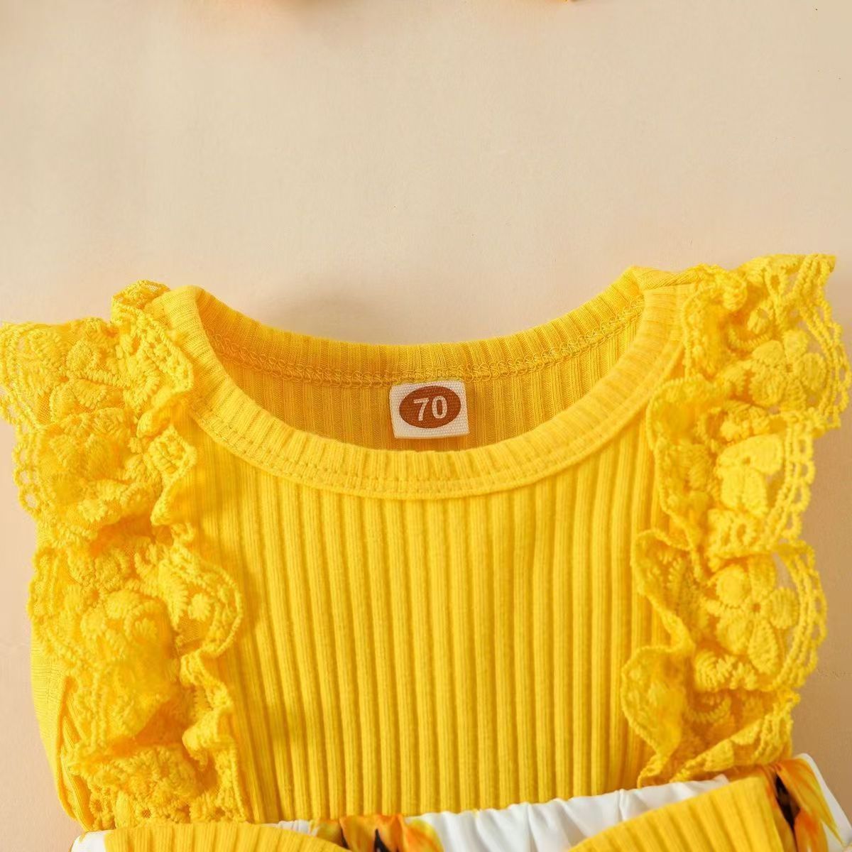 New summer baby jumpsuit with bow tie dress for infants and young children summer dress for babies khai dress for babies princess dress