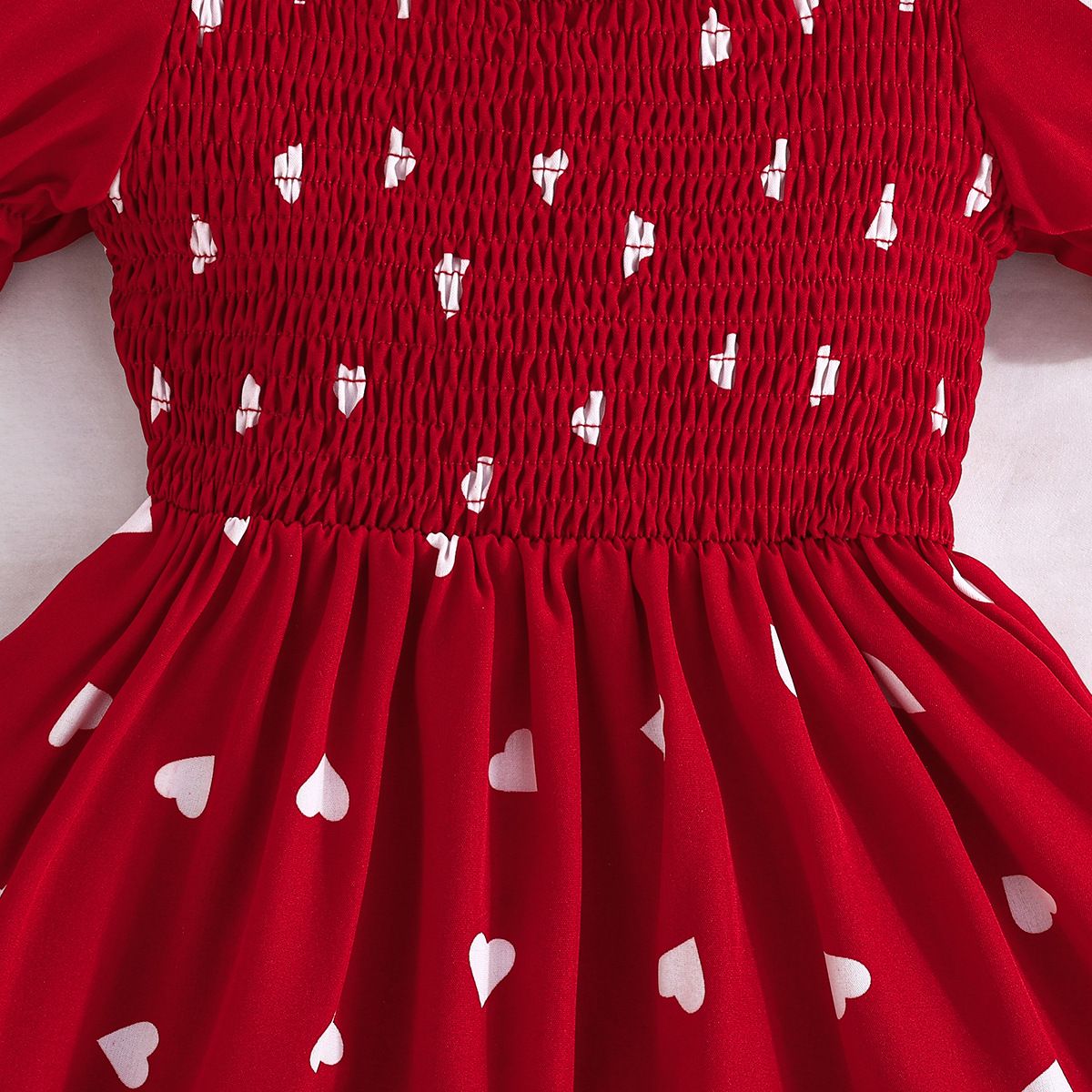 New Summer Dress Toddler Kids Baby Girls Lovely Birthday Clothes red Striped Off-shoulder Ruffles Party Gown Dresses+Hair accessories