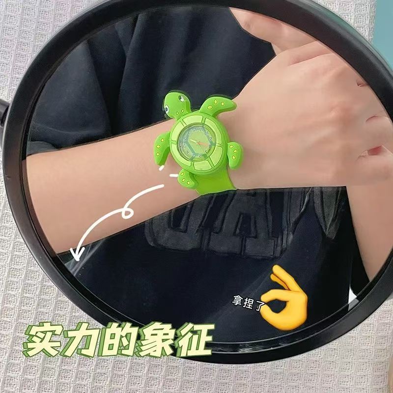 Cartoon Silicone Kids Childrens Girls Quartz Casual Wrist Watches for Xmas or Birthday Party