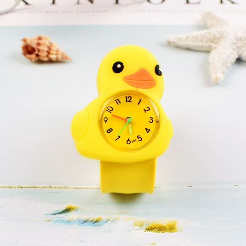 Cartoon Silicone Kids Childrens Girls Quartz Casual Wrist Watches for Xmas or Birthday Party