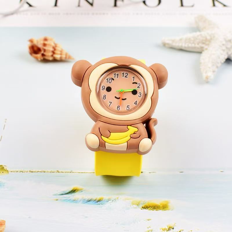 Cartoon Silicone Kids Childrens Girls Quartz Casual Wrist Watches for Xmas or Birthday Party