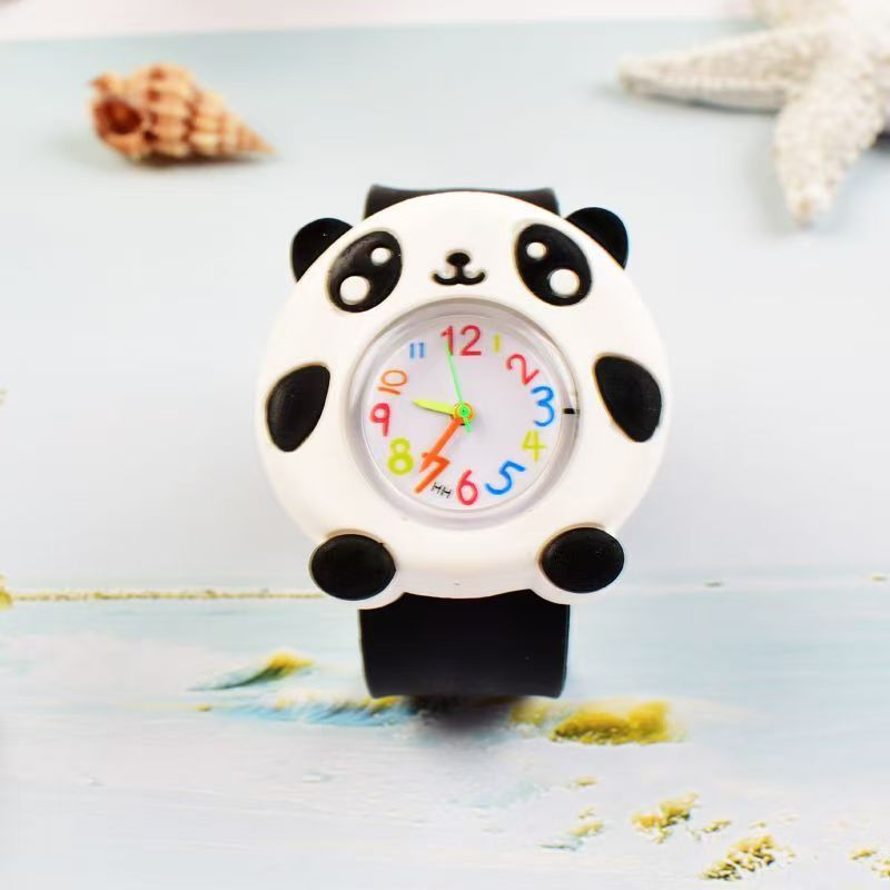 Cartoon Silicone Kids Childrens Girls Quartz Casual Wrist Watches for Xmas or Birthday Party