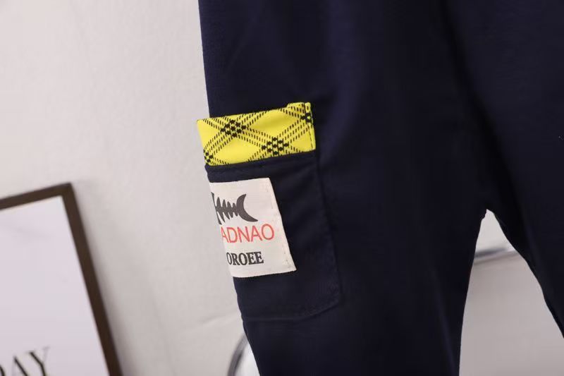 New baby clothing set boys' stylish children's three piece suit handsome suit for 0-5 years old suit+T-shirt+pants