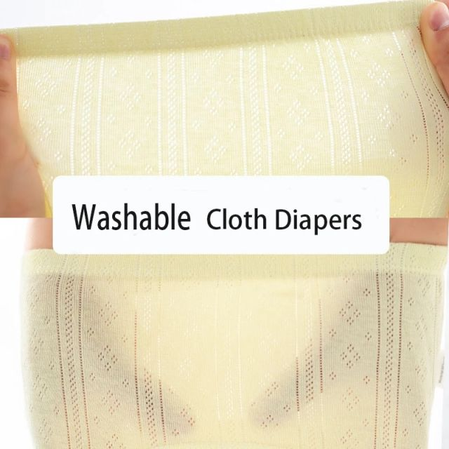 3 packs Newborn Training Pants Baby Shorts Solid Color Washable Underwear BABY Boy Girl Cloth Diapers Reusable Nappies Infant Panties
