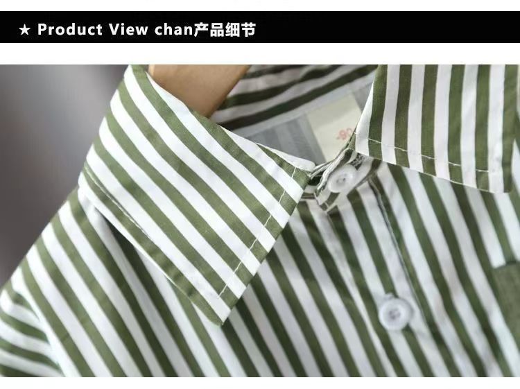 Boys' clothing set new children's stylish striped shirt+pants trendy casual two-piece set
