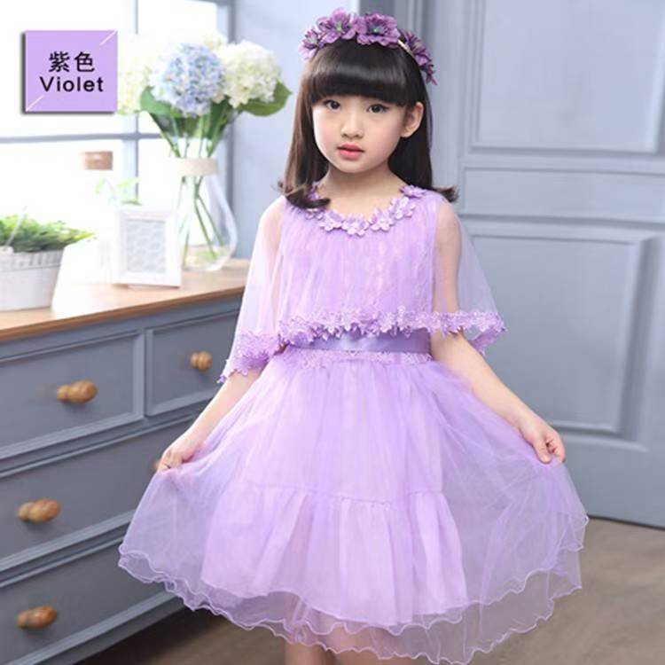 Girls' dresses princess dress Summer Baby Skirt Summer Style Western Fairy Yarn Skirt Summer Dress