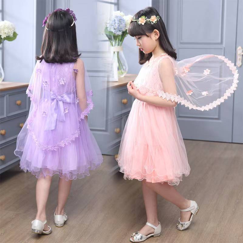 Girls' dresses princess dress Summer Baby Skirt Summer Style Western Fairy Yarn Skirt Summer Dress