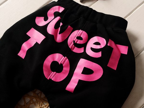 Children Tracksuits For Girls Clothing Set Letter Printed Long Sleeved T-shirt Pants Casual Kids Sport Suits Bebes Jogging Suits