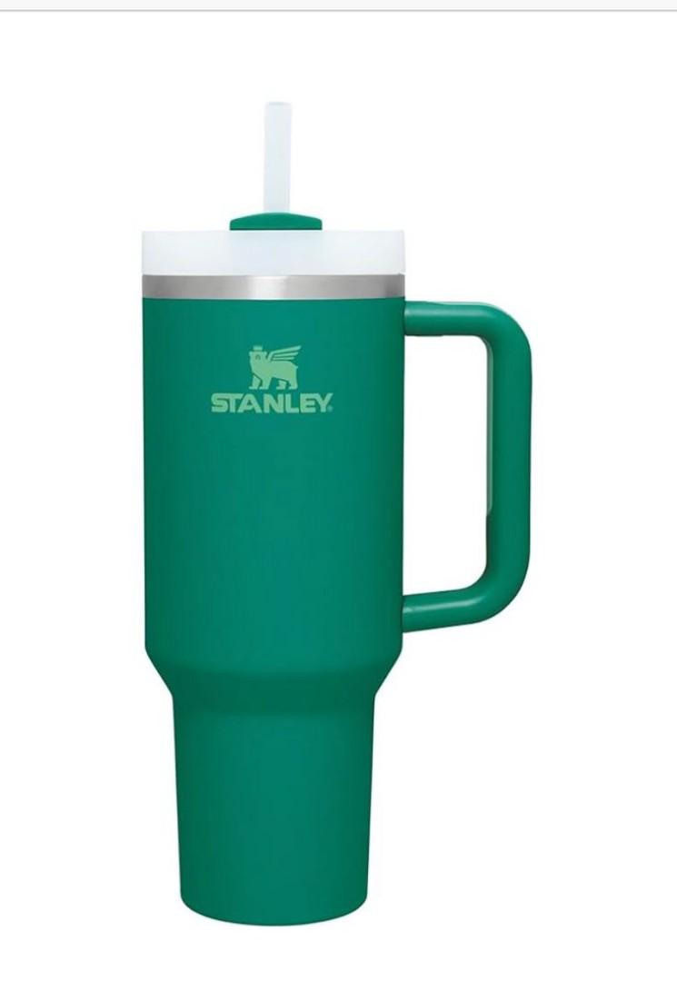 Original Stanley Cup Tumbler cup with lid and straw for hot and iced coffee