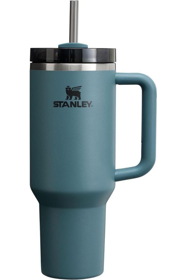 Original Stanley Cup Tumbler cup with lid and straw for hot and iced coffee