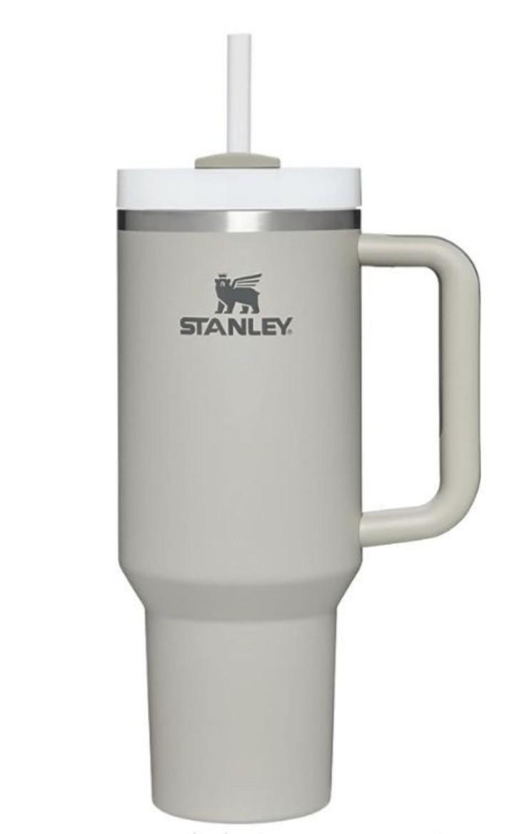 Original Stanley Cup Tumbler cup with lid and straw for hot and iced coffee