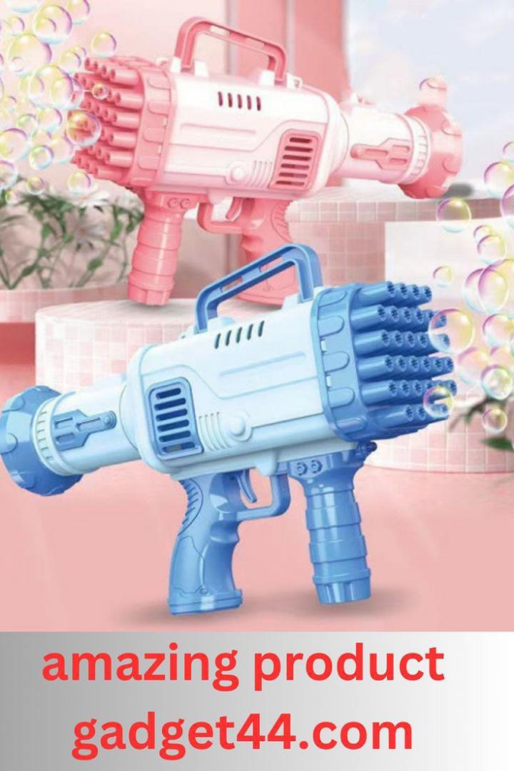 Bubble Toy Machine Gun For All Kids./ Party Bubble Gun.
Containing 32 hole gattling bubble machine