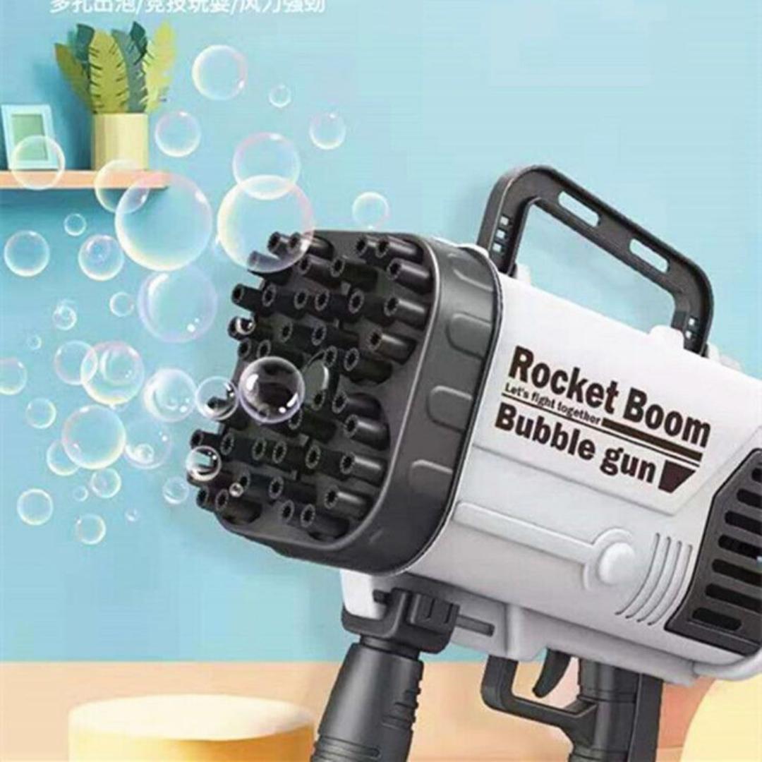 Bubble Toy Machine Gun For All Kids./ Party Bubble Gun.
Containing 32 hole gattling bubble machine