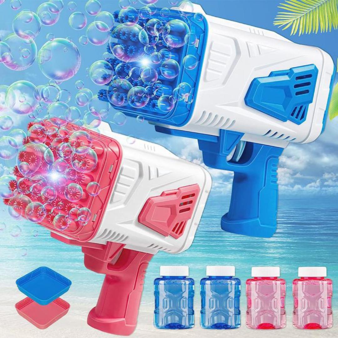 Bubble Toy Machine Gun For All Kids./ Party Bubble Gun.
Containing 32 hole gattling bubble machine