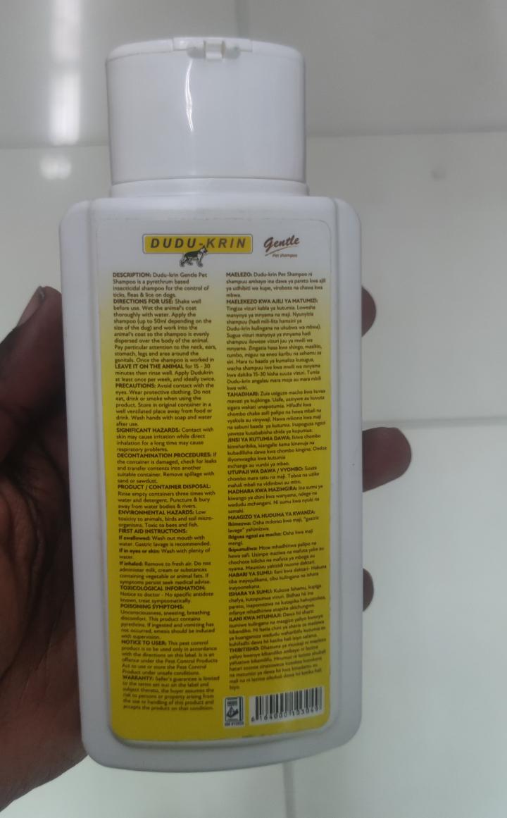 Pet shampoo, Dudu krin pet shampoo  250 ml