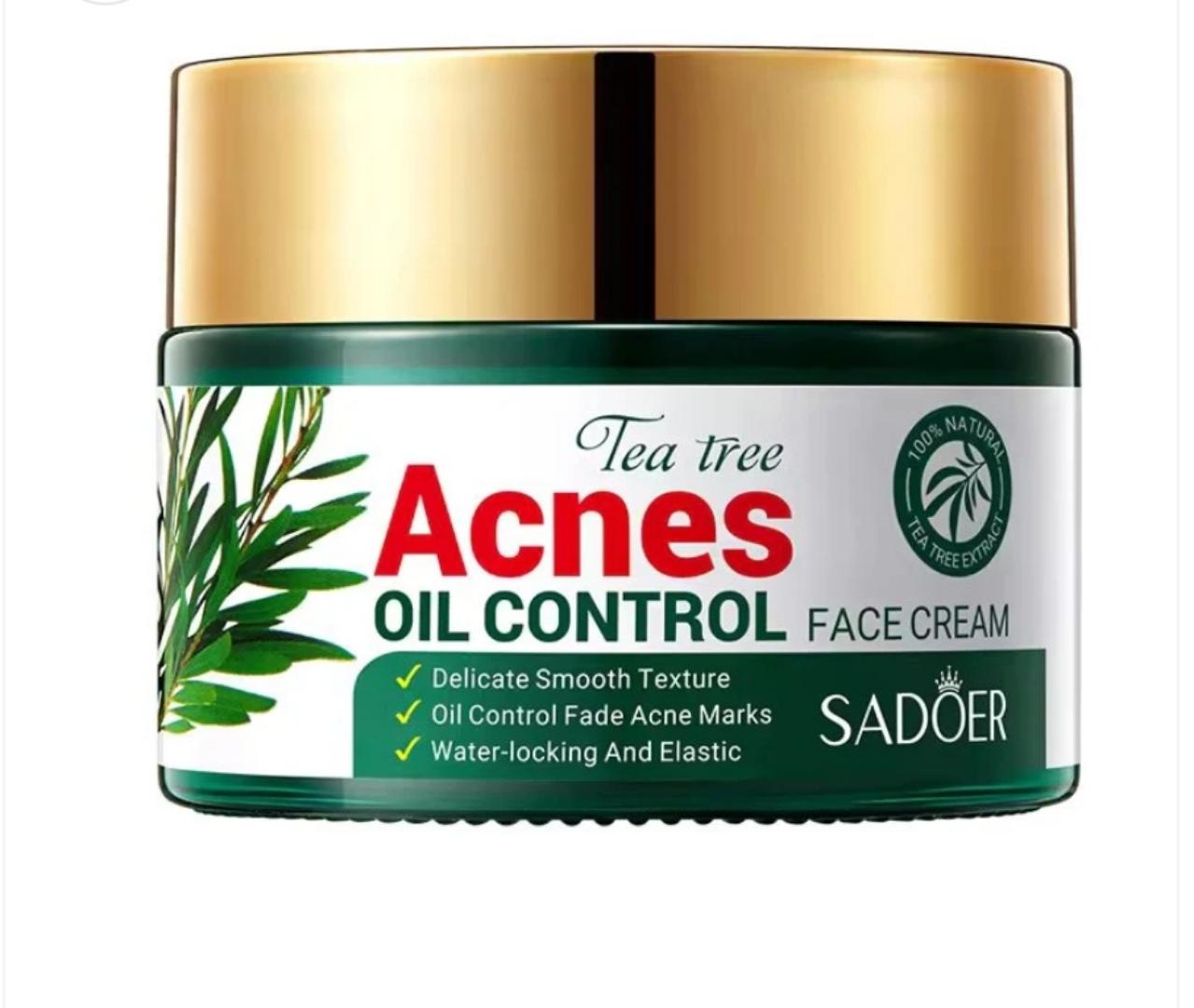 Acne Oil Control Face Cream |Pimple Remover Cream, Get Rid of Pimples Fast for Oily and Acne Prone Skin, Cruelty Free- 50g