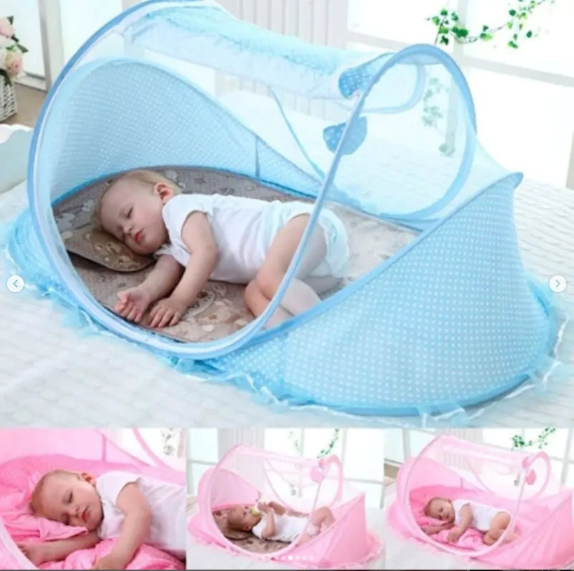 Portable Foldable Baby Netting Polyes Newborn Sleep Bed Travel Baby Mosquito Nets Travel Bed Netting Play Tent Children.