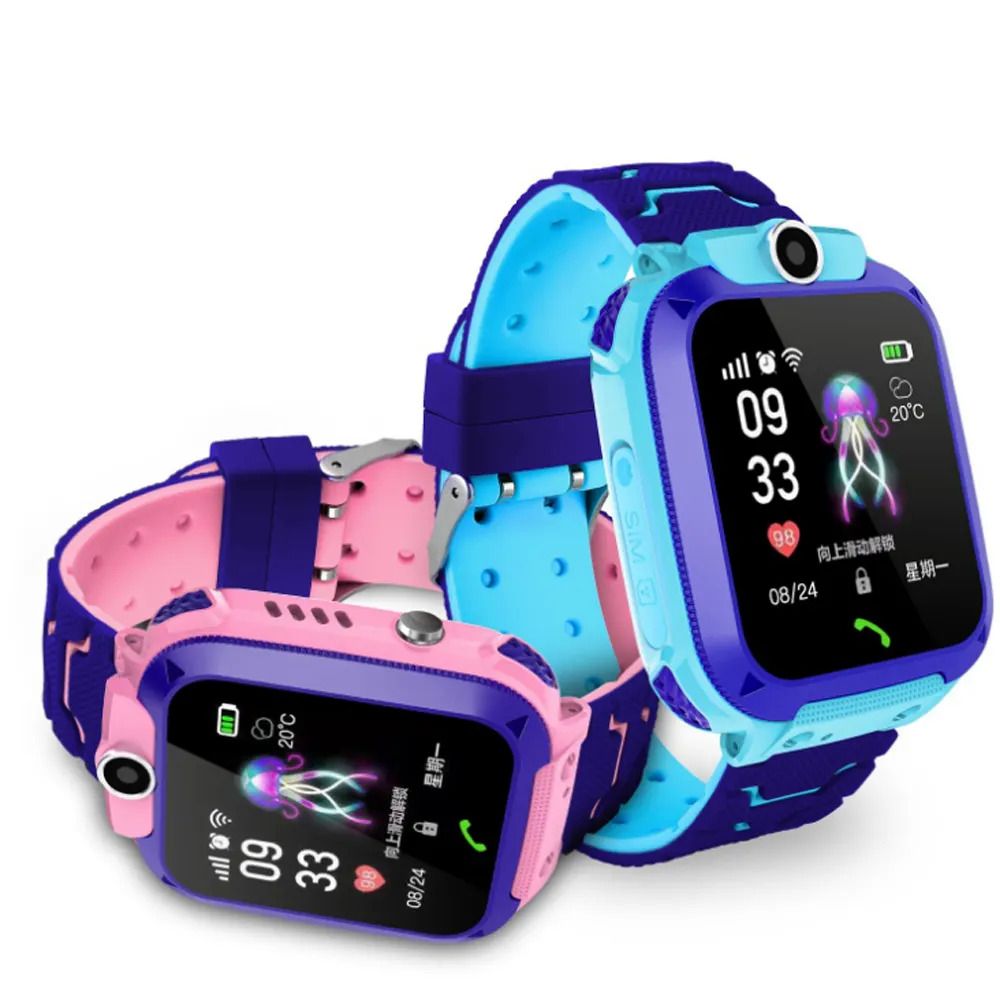 Q12 Kids Smartwatch, Waterproof, with Camera, Answer call, GPS Tracking, SOS Button, SIM Card Slot and Educational Game | Perfect Gift for Kids