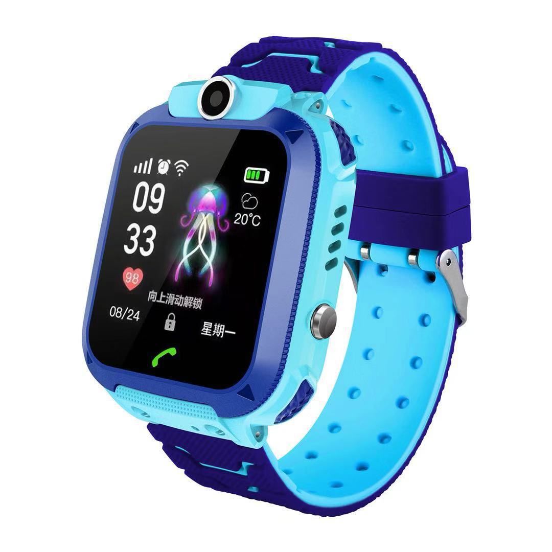 Q12 Kids Smartwatch, Waterproof, with Camera, Answer call, GPS Tracking, SOS Button, SIM Card Slot and Educational Game | Perfect Gift for Kids