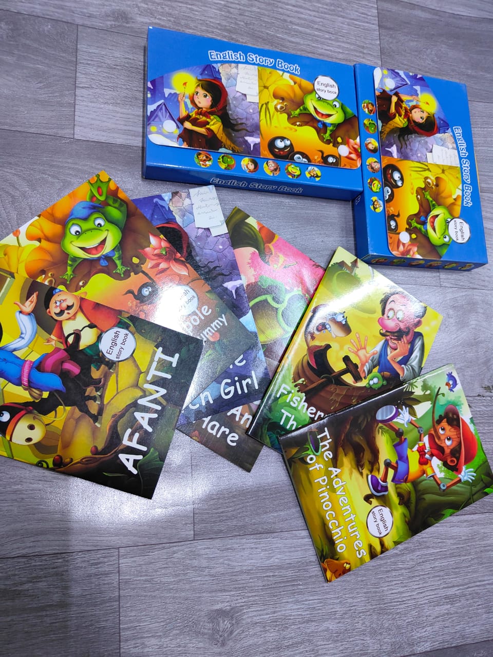 📚 6-in-1 Story Books – A Perfect Holiday Companion!

Diverse Stories: Includes 6 captivating tales to keep kids engaged and entertained.
Educational Benefits:
🔅 Encourages reading and writing skills