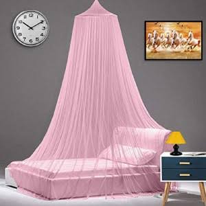 🔅 Small Round Mosquito Net – Protection in Style!

Perfect for School Use: Ideal for children’s beds with its school-size design.
Variety of Colors: Available in blue, white, pink, cream, purple, gre