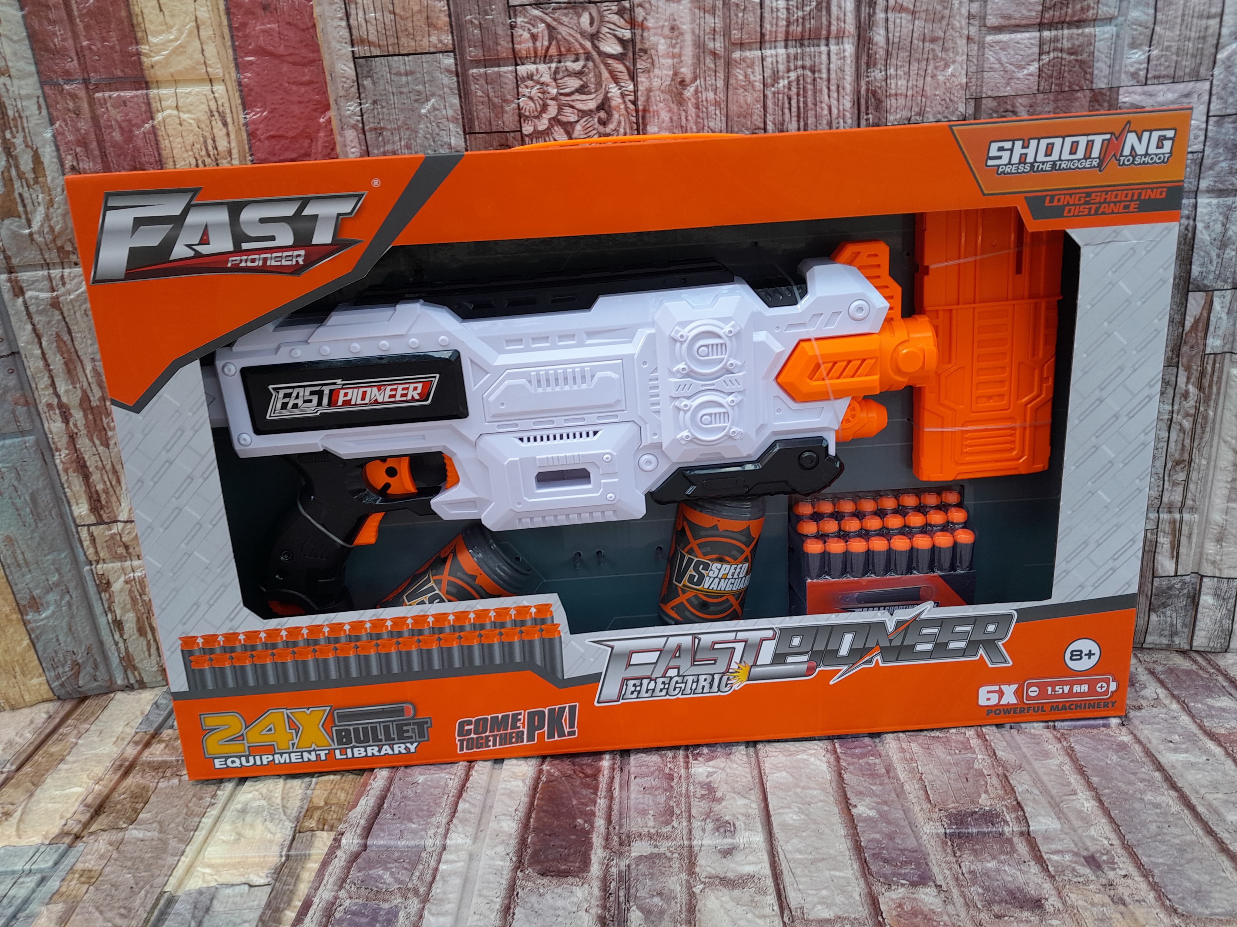 Nerf Gun

🌟 OFFER! First Pioneer Manual Mega Nerf Gun 🌟

🔖 Price: Ksh 5454

💥 Get Ready for Epic Battles with the Ultimate Nerf Gun!

🔹 Design: Sleek white design for a modern, stylish look.
🔹 F