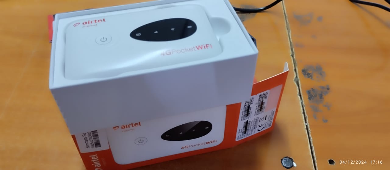 Airtel 4G Pocket wifi (MIFI)