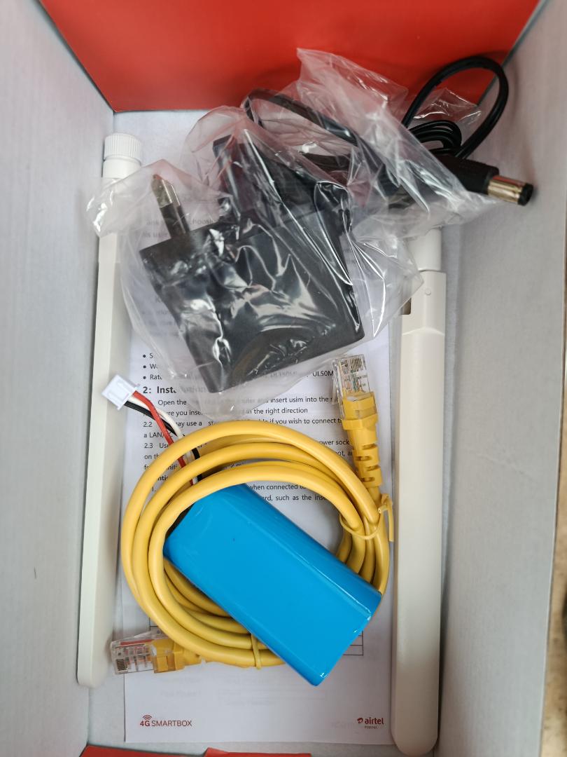 THE PORTABLE AIRTEL 4G WIFI.