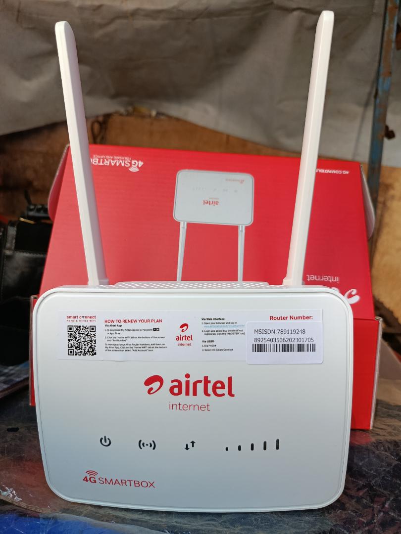 THE PORTABLE AIRTEL 4G WIFI.