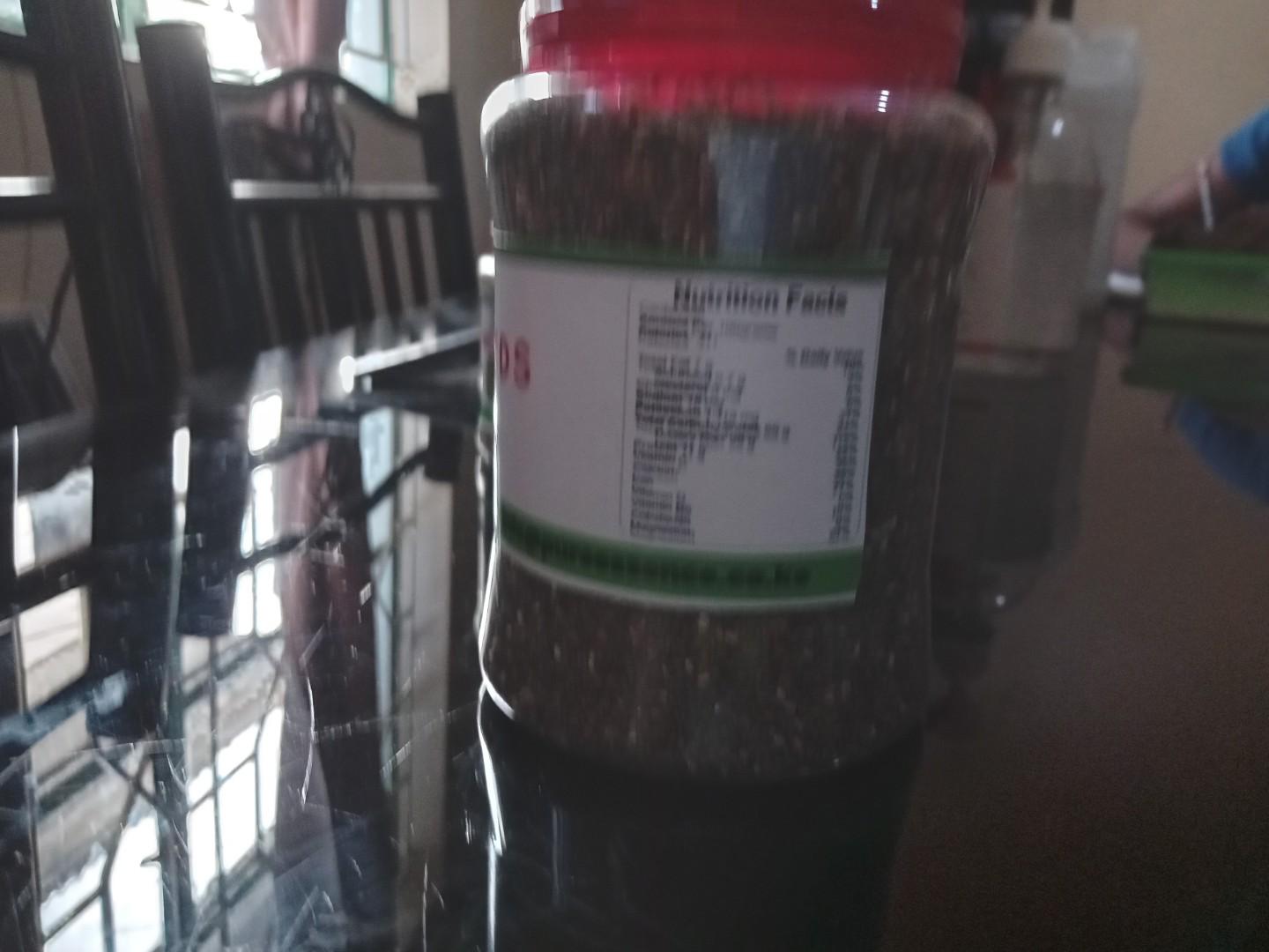 CHIA SEEDS 500G. Chia seeds are tiny, nutrient-dense seeds from the Salvia hispanica plant. Rich in omega-3 fatty acids, fiber, protein, and antioxidants, they absorb water and form a gel-like consist