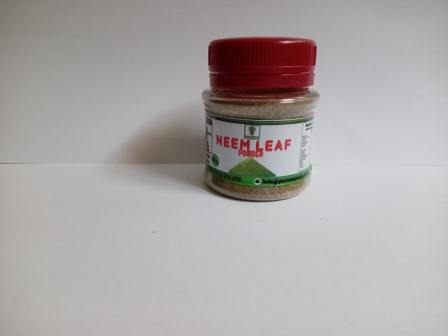 NEEM LEAF POWDER/MWARUBAINE  is an evergreen tree with a well-earned reputation for being the most potent medicinal flora in the world. The neem tree is known in Ayurveda as nature’s ph