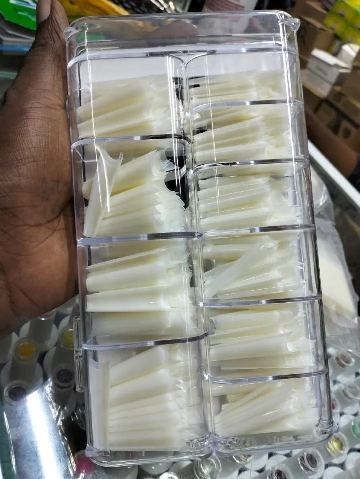 Nail Stickons 1.File the sides and cuticle area for an accurate fit with manicure stick; 2.Clean nails of any polish oil with acetone-based polish remover.