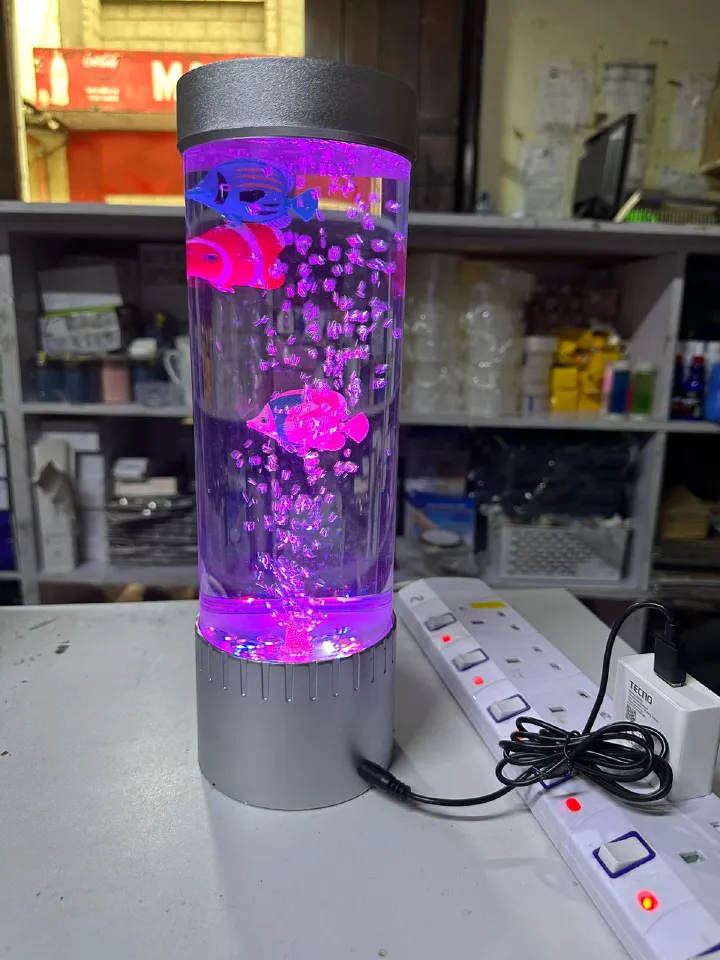 LED Bubble Fish Lamp decor 2.5 liters