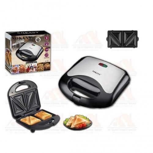 Sokany Heavy-duty 2 Slice In 1 Sandwich Maker And Toaster
