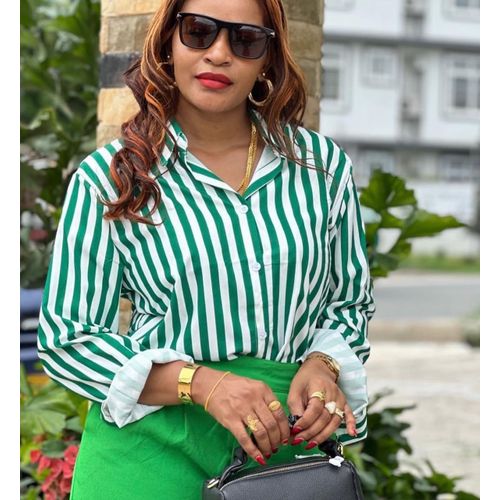 Fashion Style Fashion Ladies Long Sleeve Casual Shirts/Official Blouses