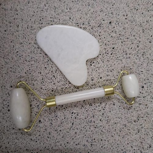 Anti aging face roller guasha set