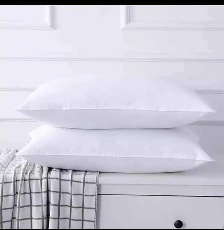 ♦️🫠(SUPERIOR COMFORT AND QUALITY)2 pieces Fibre hollow pillows Superior Comfort: Our bed fibre pillow is filled with high-grade fibres that provide a plush and supportive feel, cradling your head and
