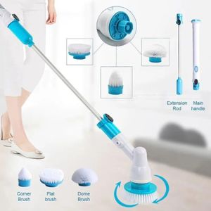 3 Heads Electric Spin Tiles Floor Scrubber Cleaning Brush, Mop.  a practical household cleaning tool, helping you to clean bathroom, floor, tiles or window with little effort
Built-in rechargeable Li-