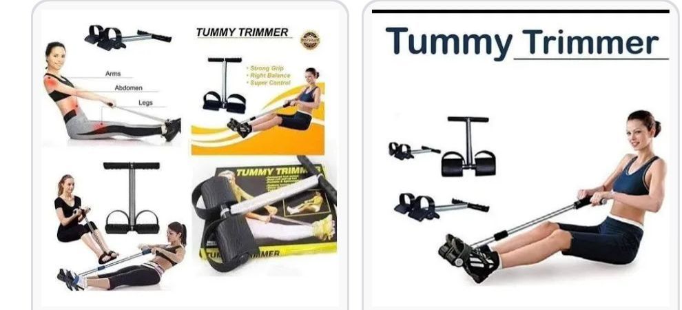 ❗️📍Tummy Trimmer HIGH QUALITY STRONG TUMMY TRIMMER EXERCISE KIT🌽🤑MULTI PURPOSE- You can do 4 to 5 different exercises with this.
STRONG GRIP- The contoured peddles give you the right balance and su